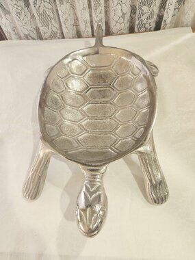 Metal Turtle Dip/Appetizer/Serving Dish/Bowl or home decor made in India